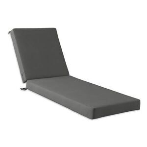Codi DuraOut Outdoor Lounge Chair Chaise Cushions Patio Standard 1PK Grey New